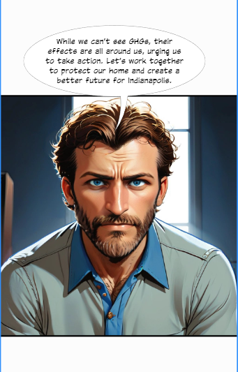 Comic Panel 11: Community involvement